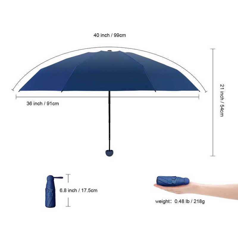 Paraply blå